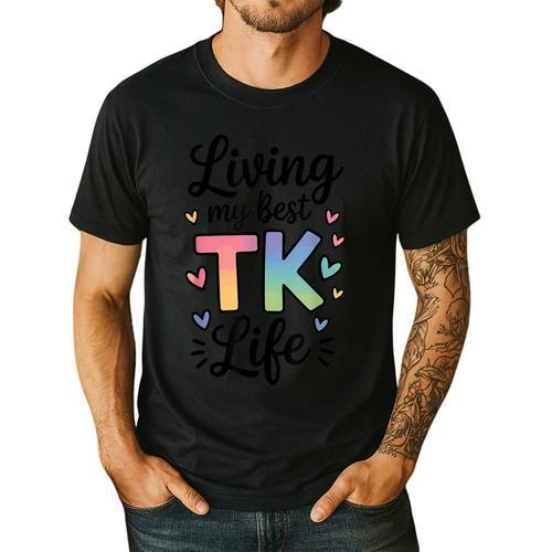 Transitional Kindergarten TK Teacher Men's Casual T-Shirt - teacherstshirts.com