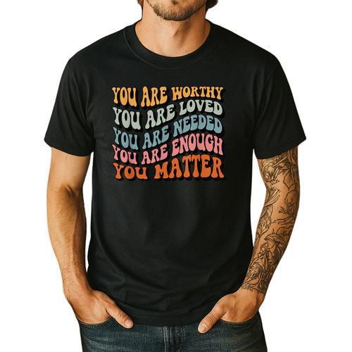 Unity Day Tee Orange Women Teacher You Matter Orange Be Kind Men's Casual T-Shirt - teacherstshirts.com DE