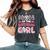 Mom Of The Birthday Girl Farm Cow Family Birthday Decoration Women's Oversized Comfort T-Shirt Pepper