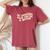 My Chickens Said You're A Bitch Farmer Chicken Lover Women's Oversized Comfort T-Shirt Crimson My Chickens Said You're A Bitch Farmer Chicken Lover Women's Oversized Comfort T-Shirt Crimson