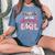 Mom Of The Birthday Girl Farm Cow Family Birthday Decoration Women's Oversized Comfort T-Shirt Mustard