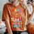 Mama Of The Birthday For Boy Circus Carnival Theme Party Women's Oversized Comfort T-Shirt Crimson