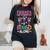 Girls Night Bingo Sisters Bingo Squad Women's Oversized Comfort T-Shirt Black