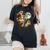 Vintage 90S Chihuahua Howling At The Moon Chihuahua Dog Mom Women's Oversized Comfort T-Shirt Black