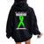 Mi Hermano Conciencia Del Linfoma Women Oversized Hoodie Back Print Black Mi Hermano Conciencia Del Linfoma Women Oversized Hoodie Back Print Black