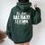 Retro The Last Baseball Season Senior Baseball Mom Ball Mama Women Oversized Hoodie Back Print Navy Blue
