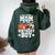 All Star Mom Of The Birthday Boy Basketball Soccer Sport Women Oversized Hoodie Back Print Navy Blue