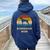 Doberman Mom Dobie Dog Lovers Retro Dobie Mom Women Oversized Hoodie Back Print Forest
