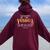 Yeshua Hebrew Name Jesus The Way Truth Life Christian Bible Women Oversized Hoodie Back Print Maroon