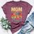 Mom Of The Birthday Cruiser Sunglasses Cruise Vintage Bella Canvas T-shirt Heather Maroon