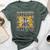 Cheer Mom Mama Bow Sport Cheerleader Cheerleading Yellow Bella Canvas T-shirt Heather Mauve