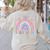 100th Day Of Kindergarten Teacher Kids 100 Days Smarter Women's Sweatshirt Back Print Sand 100th Day Of Kindergarten Teacher Kids 100 Days Smarter Women's Sweatshirt Back Print Sand
