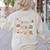 12 Day Of History Teacher Christmas Social Studies Student Women's Sweatshirt Back Print Sand