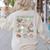 12 Days Of Art Teacher Christmas Artists Painter Educational Women's Sweatshirt Back Print Sand
