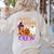 4th Grade Boo Crew Teacher Student Halloween Costume Women's Sweatshirt Back Print Sand