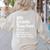 4th Grade Teacher Definition Back To School First Day Women's Sweatshirt Back Print Sand