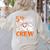 5th Grade Boo Crew Teachers Students Ghost Halloween Women's Sweatshirt Back Print Sand
