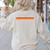 5TH GRADE TEACHER Job Title Profession Birthday Worker Women's Sweatshirt Back Print Sand