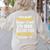 6th Grade Social Studies Teacher Appreciation Women's Sweatshirt Back Print Sand
