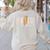 ABCD Back In Class First Day Back To School Teacher Student Women's Sweatshirt Back Print Sand ABCD Back In Class First Day Back To School Teacher Student Women's Sweatshirt Back Print Sand