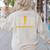 ABCD Kindergarten Rocks Pencil Lightning Students Teachers Women's Sweatshirt Back Print Sand