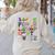 ABCs Alphabet Halloween Learning Kindergarten Teachers Women's Sweatshirt Back Print Sand ABCs Alphabet Halloween Learning Kindergarten Teachers Women's Sweatshirt Back Print Sand