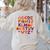 ABCs Learning Kindergarten Teacher Halloween Alphabet Women's Sweatshirt Back Print Sand ABCs Learning Kindergarten Teacher Halloween Alphabet Women's Sweatshirt Back Print Sand