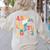 Alphabet Hi Back To School ABC Pre K Kindergarten Teacher Women's Sweatshirt Back Print Sand Alphabet Hi Back To School ABC Pre K Kindergarten Teacher Women's Sweatshirt Back Print Sand