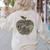Apple Camoflauge Clothing Camo Student Teacher Cute School Women's Sweatshirt Back Print Sand Apple Camoflauge Clothing Camo Student Teacher Cute School Women's Sweatshirt Back Print Sand