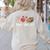 Art Teacher Peace Love Art For Artists And Painters Women's Sweatshirt Back Print Sand Art Teacher Peace Love Art For Artists And Painters Women's Sweatshirt Back Print Sand