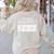 Avoid Negativity Math Teacher Women's Sweatshirt Back Print Sand