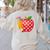 Back To School Pencil And Apple Teacher Student Women's Sweatshirt Back Print Sand Back To School Pencil And Apple Teacher Student Women's Sweatshirt Back Print Sand
