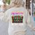 Back To School Retro Reading Is My Jam 80s Teacher Boombox Women's Sweatshirt Back Print Sand