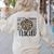 Back To School Teacher Life Apple Leopard Teacher Women Women's Sweatshirt Back Print Sand Back To School Teacher Life Apple Leopard Teacher Women Women's Sweatshirt Back Print Sand