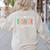Behavior Squad School Counselor SPED Teacher Kids Women Men Women's Sweatshirt Back Print Sand Behavior Squad School Counselor SPED Teacher Kids Women Men Women's Sweatshirt Back Print Sand