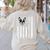 Best Boston Terrier Dog Mom Ever USA Flag For Men Women Kids Women's Sweatshirt Back Print Sand