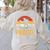 Bigfoot Sasquatch Prost Retro Bavarian Oktoberfest Men Women Women's Sweatshirt Back Print Sand
