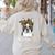 Birthday And Mother's Day -Boston Terrier Mom Women's Sweatshirt Back Print Sand