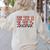 Boho Inclusion Matters Special Education SPED Teacher Women Women's Sweatshirt Back Print Sand