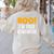 Boo I'm Your Homework Halloween Teacher Costume Women's Sweatshirt Back Print Sand