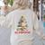 All Booked For Christmas Xmas Tree Teacher Holiday Pajamas Women's Sweatshirt Back Print Sand All Booked For Christmas Xmas Tree Teacher Holiday Pajamas Women's Sweatshirt Back Print Sand
