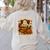 Books Are Spooktacular Ghost Book Reading Halloween Teachers Women's Sweatshirt Back Print Sand