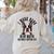 Bostie Mama Dog Dad Boston Terrier For Men Women Women's Sweatshirt Back Print Sand