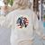 Boston Bull Terrier Men Boston Terrier Dog Dad Women's Sweatshirt Back Print Sand