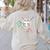 Boston T Subway Map Vintage MBTA Women's Sweatshirt Back Print Sand