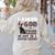 Boston Terrier American Gentleman Non-Sporting Dog Lover Women's Sweatshirt Back Print Sand