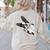 Boston Terrier Bostie Dog Kids Boys Girls Women's Sweatshirt Back Print Sand