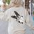 Boston Terrier Bostie Dog Kids Men Women's Sweatshirt Back Print Sand