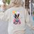 Boston Terrier Boston Bull Terrier Women's Sweatshirt Back Print Sand
