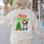 Boston Terrier Christmas Tree Lights Xmas Dog Lover Women's Sweatshirt Back Print Sand